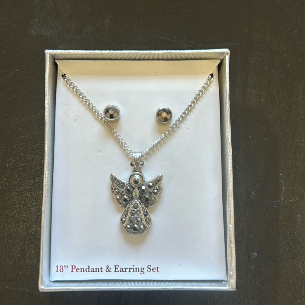Necklace and Earrings